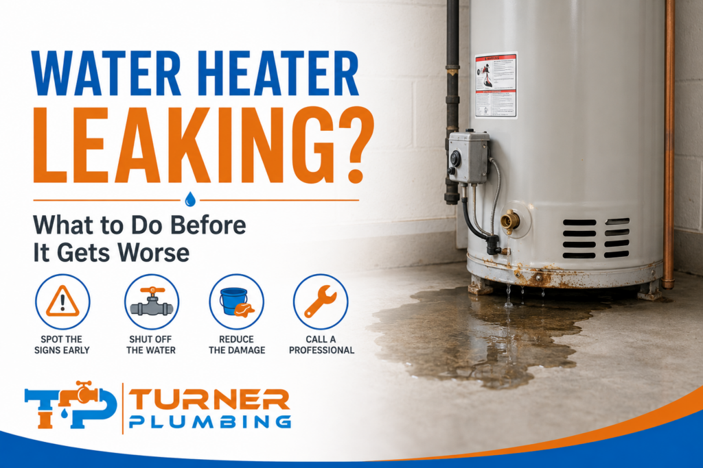 water heater leaking